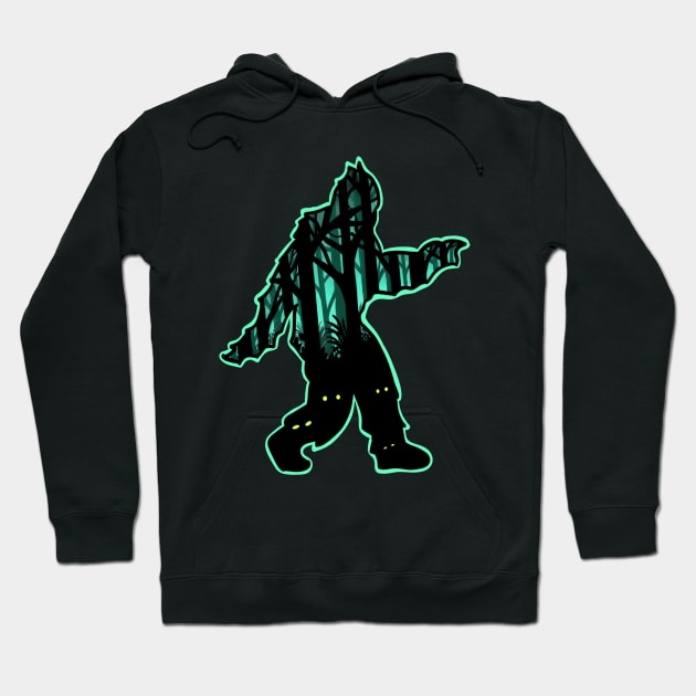 Bigfoot country Hoodie by Squatchyink